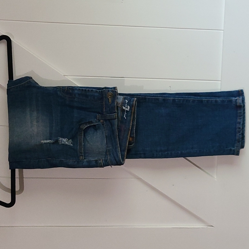 7 for all mankind distressed slimmy NWOT